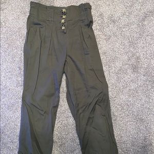 Olive pants